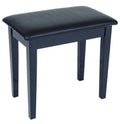 Kinsman Piano Bench with Storage - Satin Black