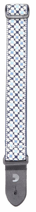 D'Addario 1.5 UKE Strap Jaquard - Blue