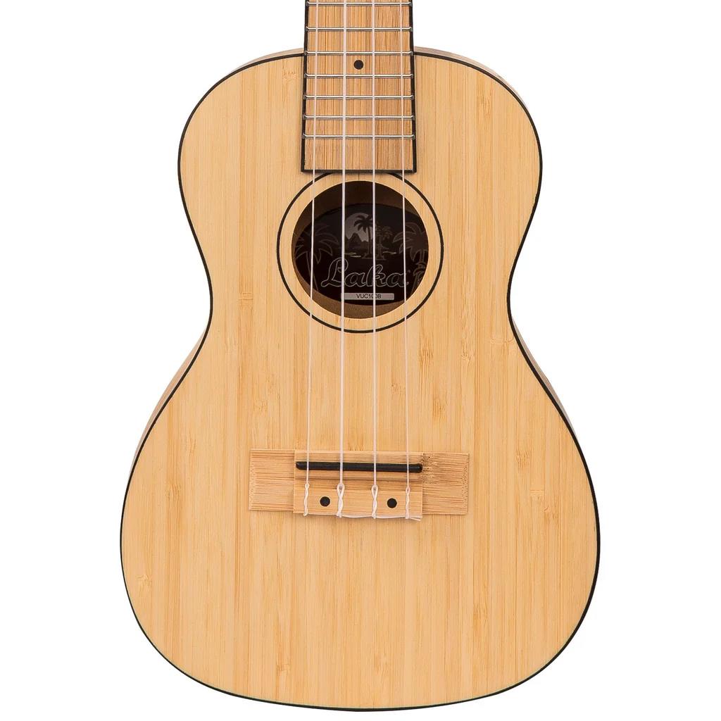 Laka Bamboo Series Concert Ukulele & Bag