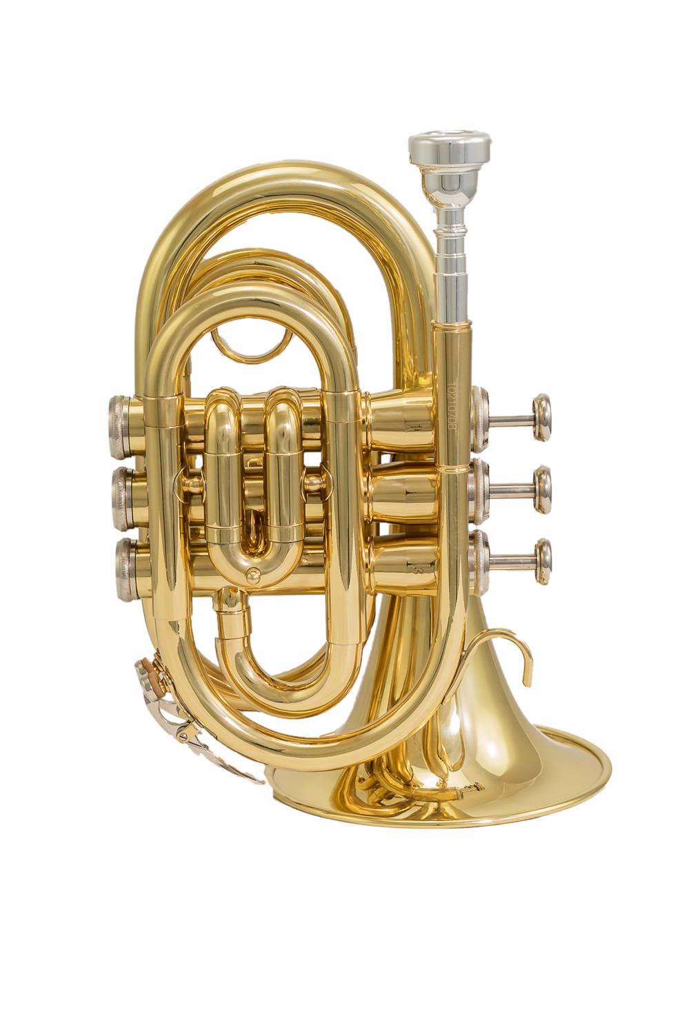Elkhart Bb Lacquered Pocket Trumpet