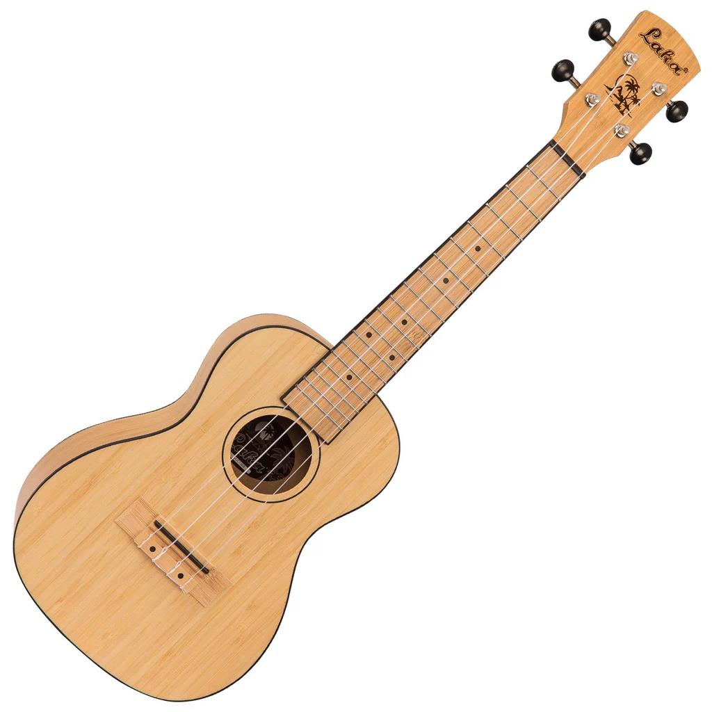 Laka Bamboo Series Concert Ukulele & Bag