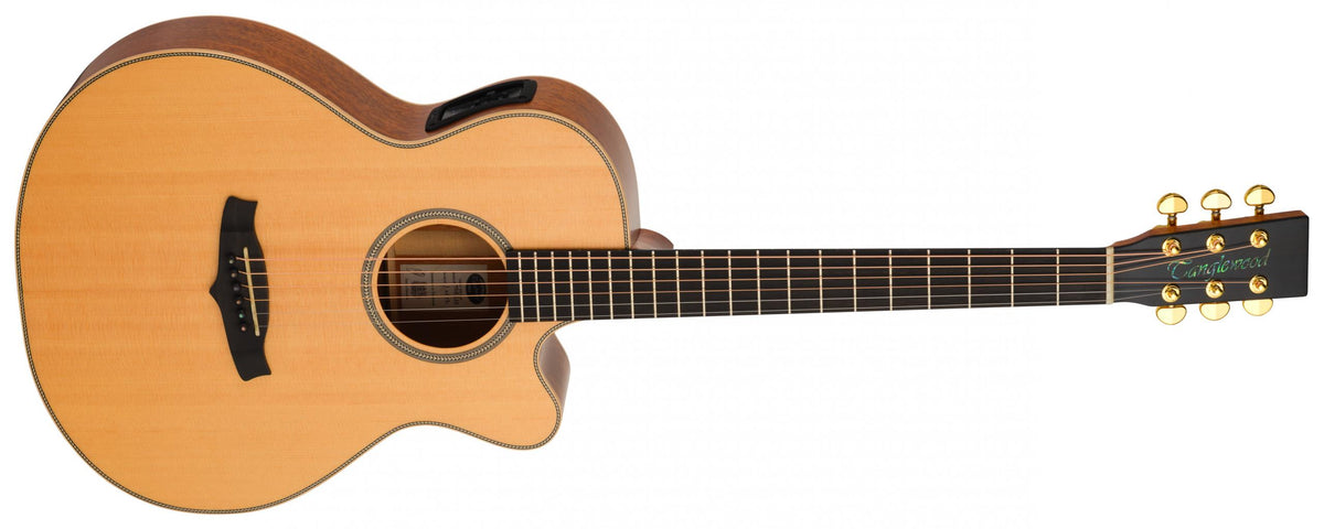 Tanglewood Great Britain Hand Built All Solid Superfolk CE ABS Hard Case