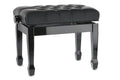 Gewa Piano bench Deluxe XL Black high gloss