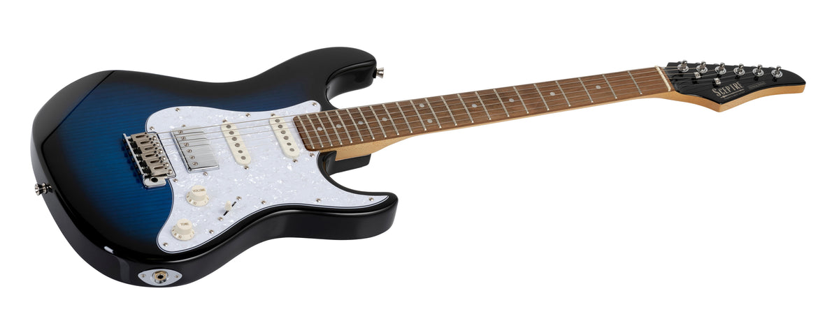 Sceptre Ventana Deluxe Ocean Blue Walnut F/Board