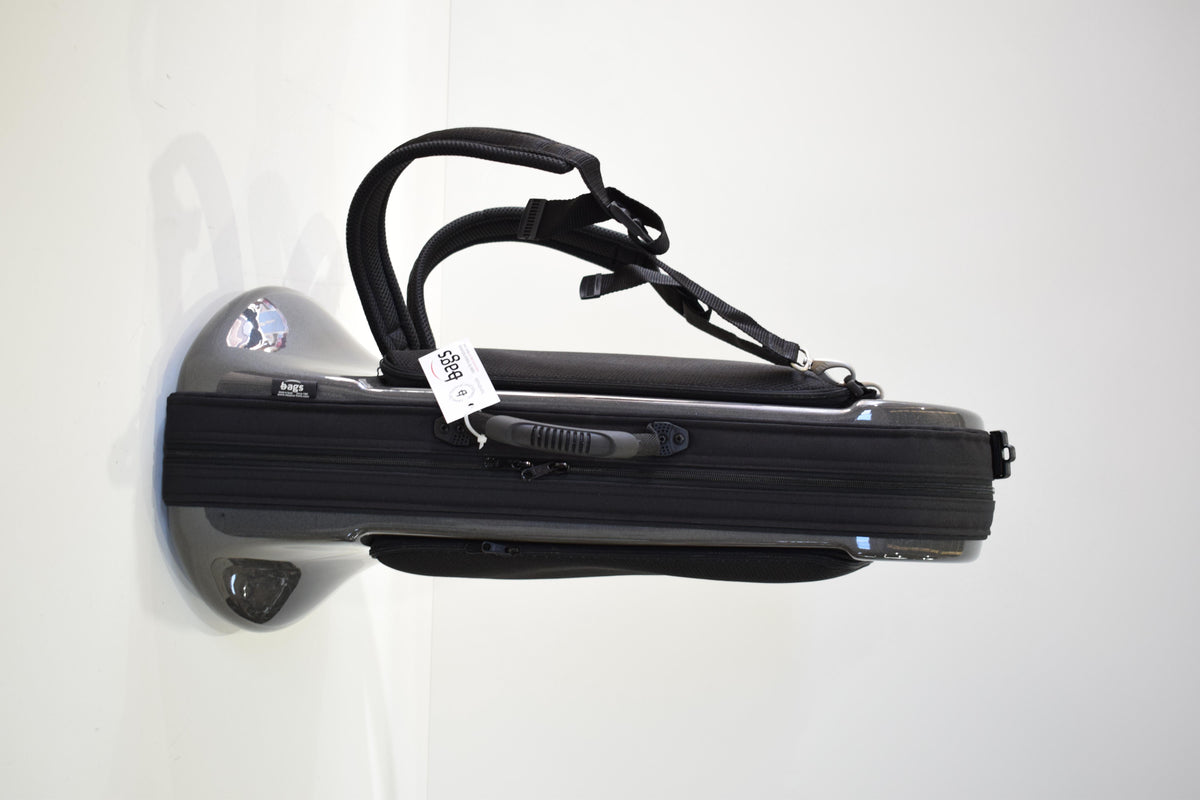 Bags Fusion Baritone Horn Case EV3 - Metallic Black with wheels