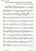 Three Traditional Christmas Pieces for Brass Quintet - Stephen Roberts