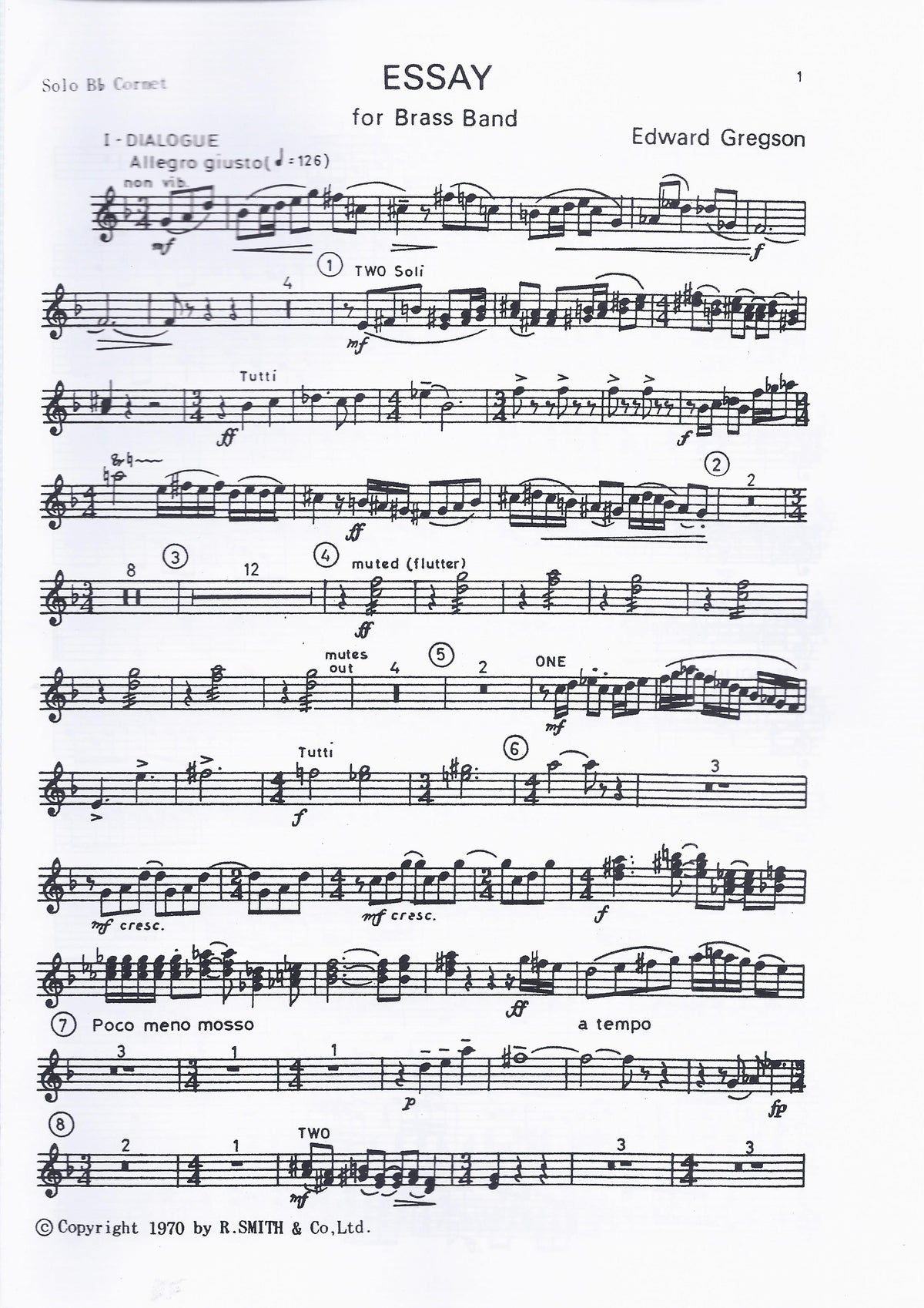Essay for Brass Band arr. Edward Gregson