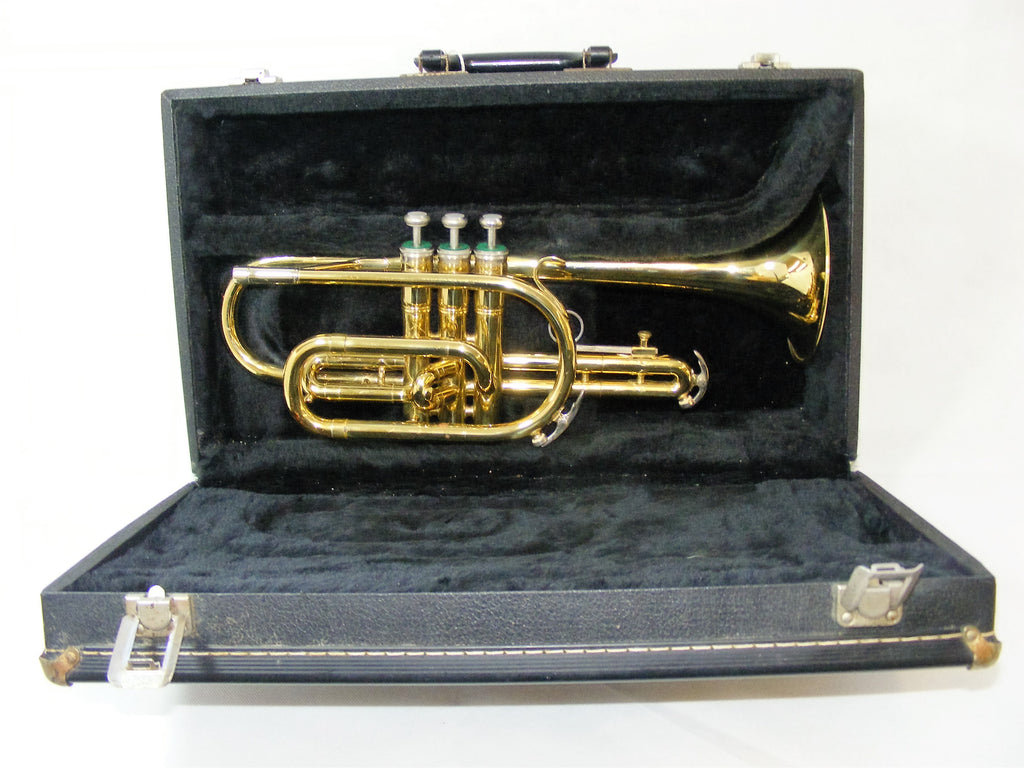 Pre-Owned King 602 Long Cornet in Lacquer