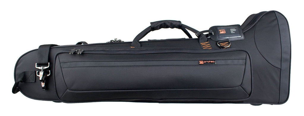 Pro Tec Contoured Bb/F Trombone Pro Pac Case - Black