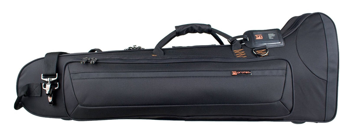Pro Tec Contoured Bb/F Trombone Pro Pac Case - Black