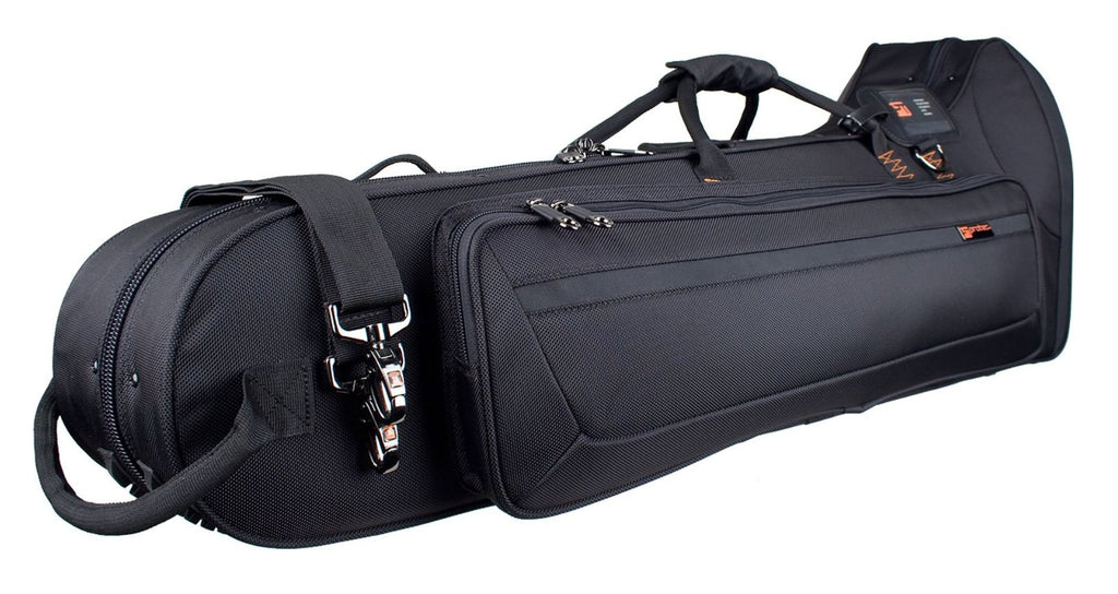 Pro Tec Contoured Bb/F Trombone Pro Pac Case - Black