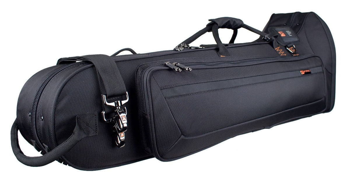 Pro Tec Contoured Bb/F Trombone Pro Pac Case - Black