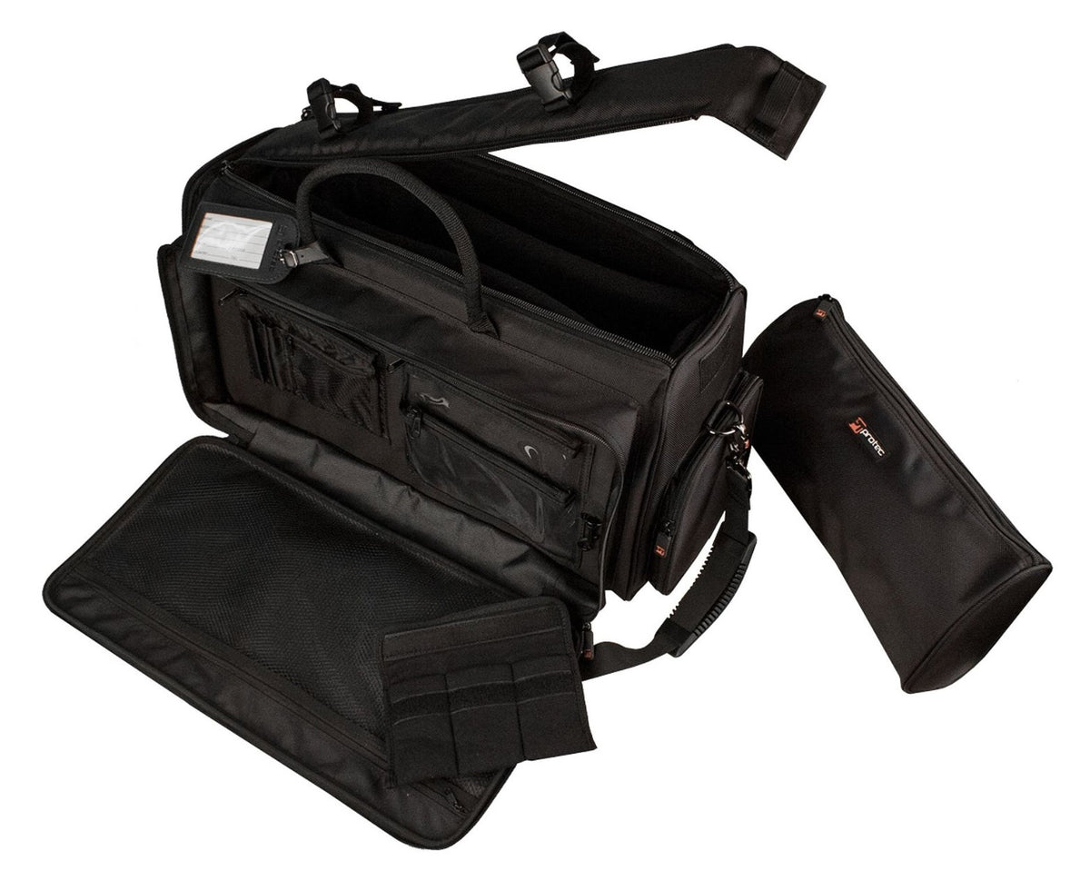 Pro Tec Deluxe Triple Trumpet/Flugel Gig Bag - Black