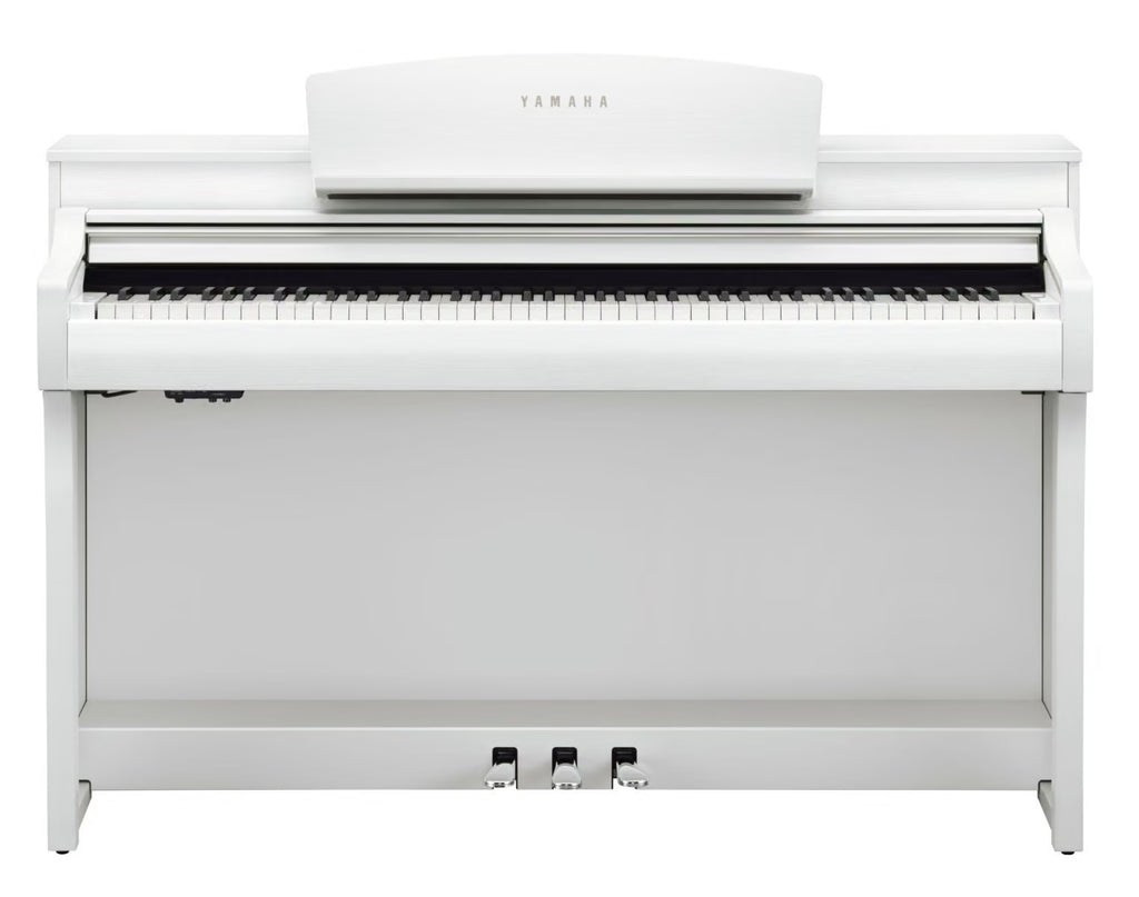 Yamaha CSP-255 Clavinova Smart Digital Piano in White