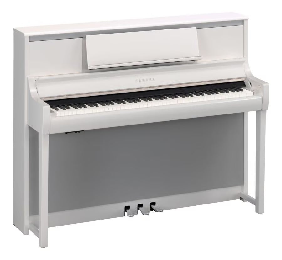 Yamaha CSP-295 Clavinova Smart Digital Piano in Polished White