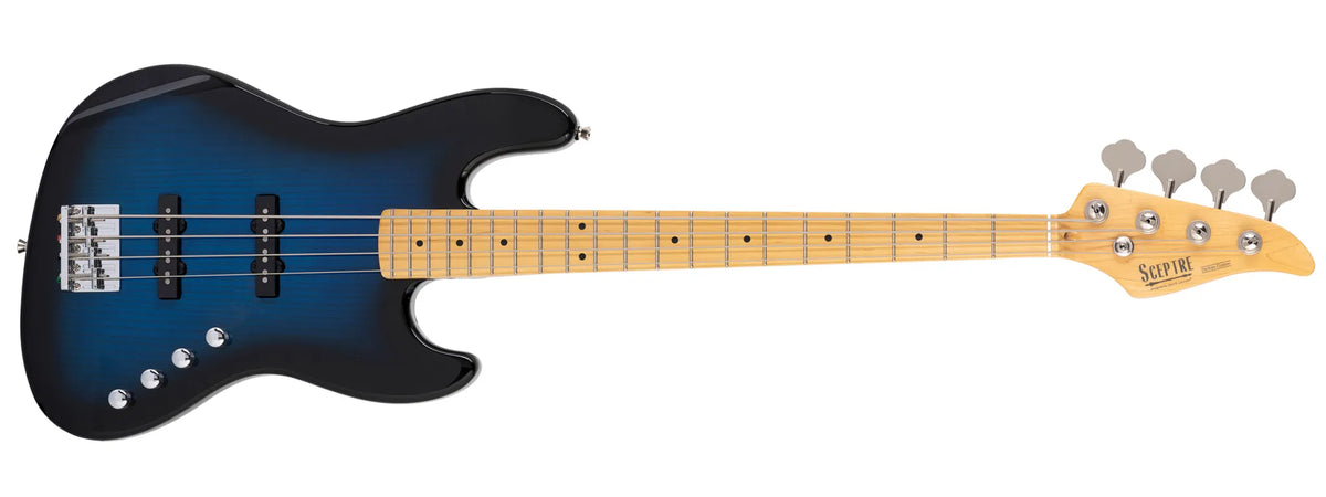 Sceptre Desoto Deluxe Ocean Blue Bass Maple F/Board
