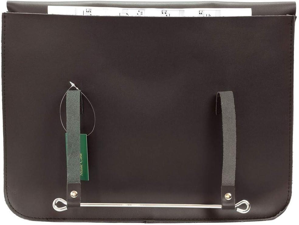 Montford Leather Music Case - Black