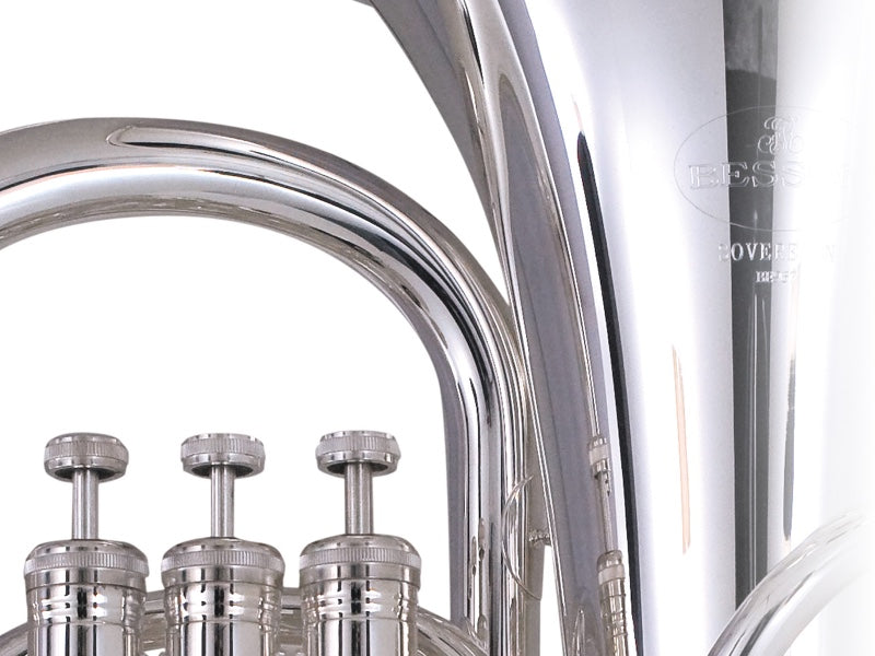 Besson BE967-2-0 Sovereign Euphonium in Silver Plate