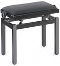 Stagg Piano bench with black velvet fireproof top
