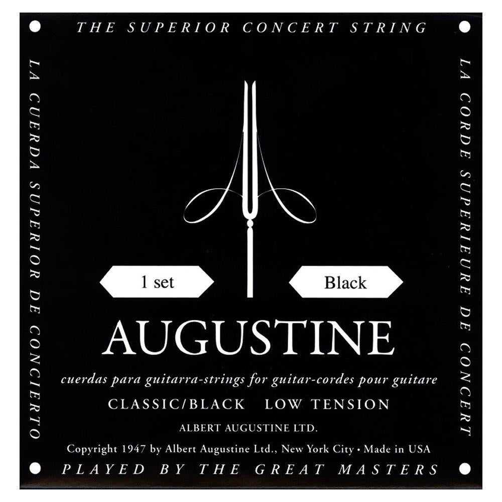 Augustine Black Label String Set - Low Tension