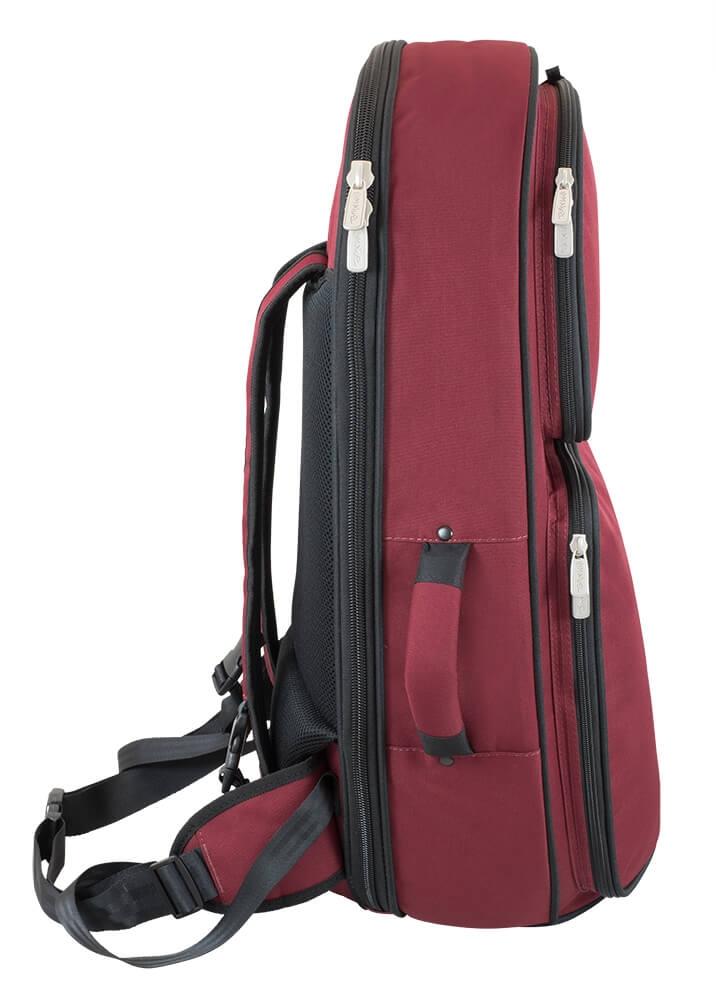 Tom & Will Baritone Horn Gig Bag - Burgundy with Black Trim