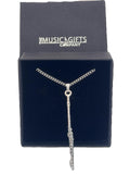 Flute Pewter Pendant