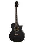 OM Size Solid Spruce Top Cut/Elec.