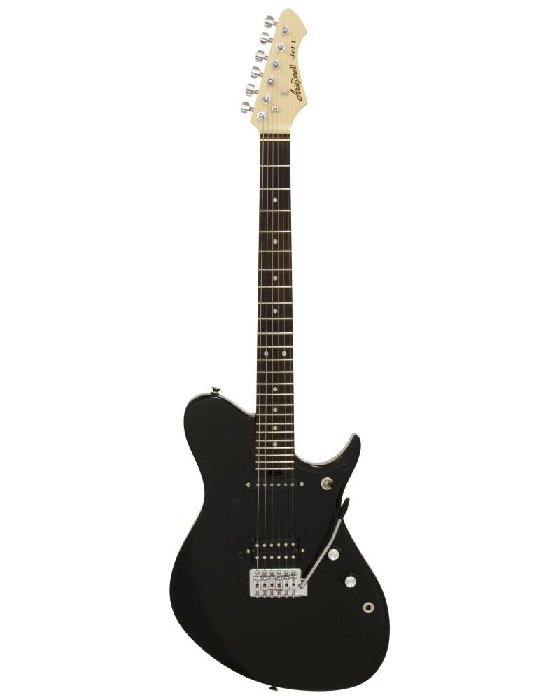 Aria Solid Body Electric Guitar Black