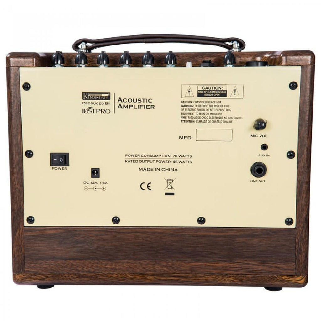 Kinsman 45W Acoustic Amplifier - Mains/Battery Power