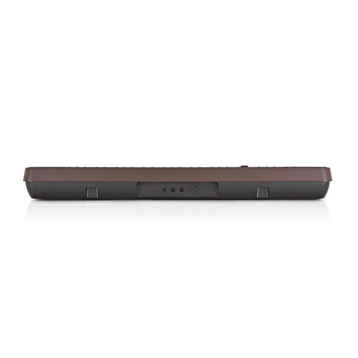 Yamaha PSR-E360 Digital Keyboard - Dark Walnut