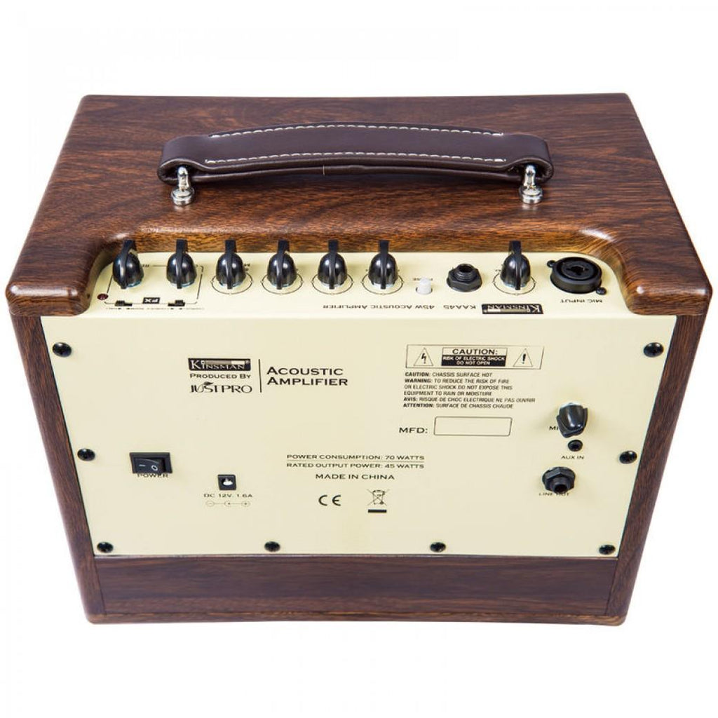 Kinsman 45W Acoustic Amplifier - Mains/Battery Power