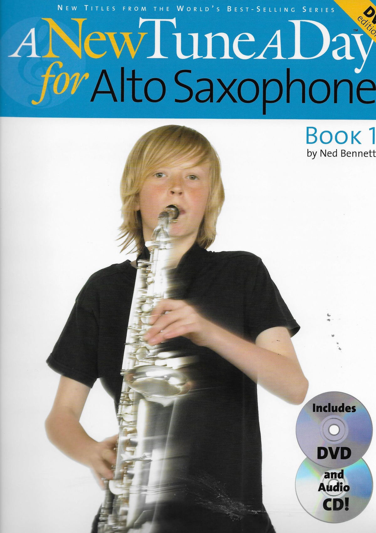 A NEW TUNE A DAY ALTO SAXOPHONE BOOK 1 (DVD EDITION) ASAX BK/CD/DVD
