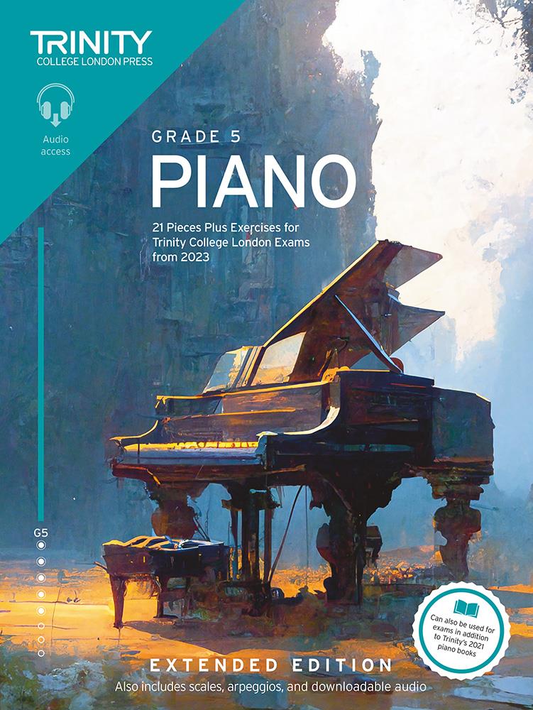 Piano Exam Pieces Plus Exercises 2023 Grade 5 Ext.