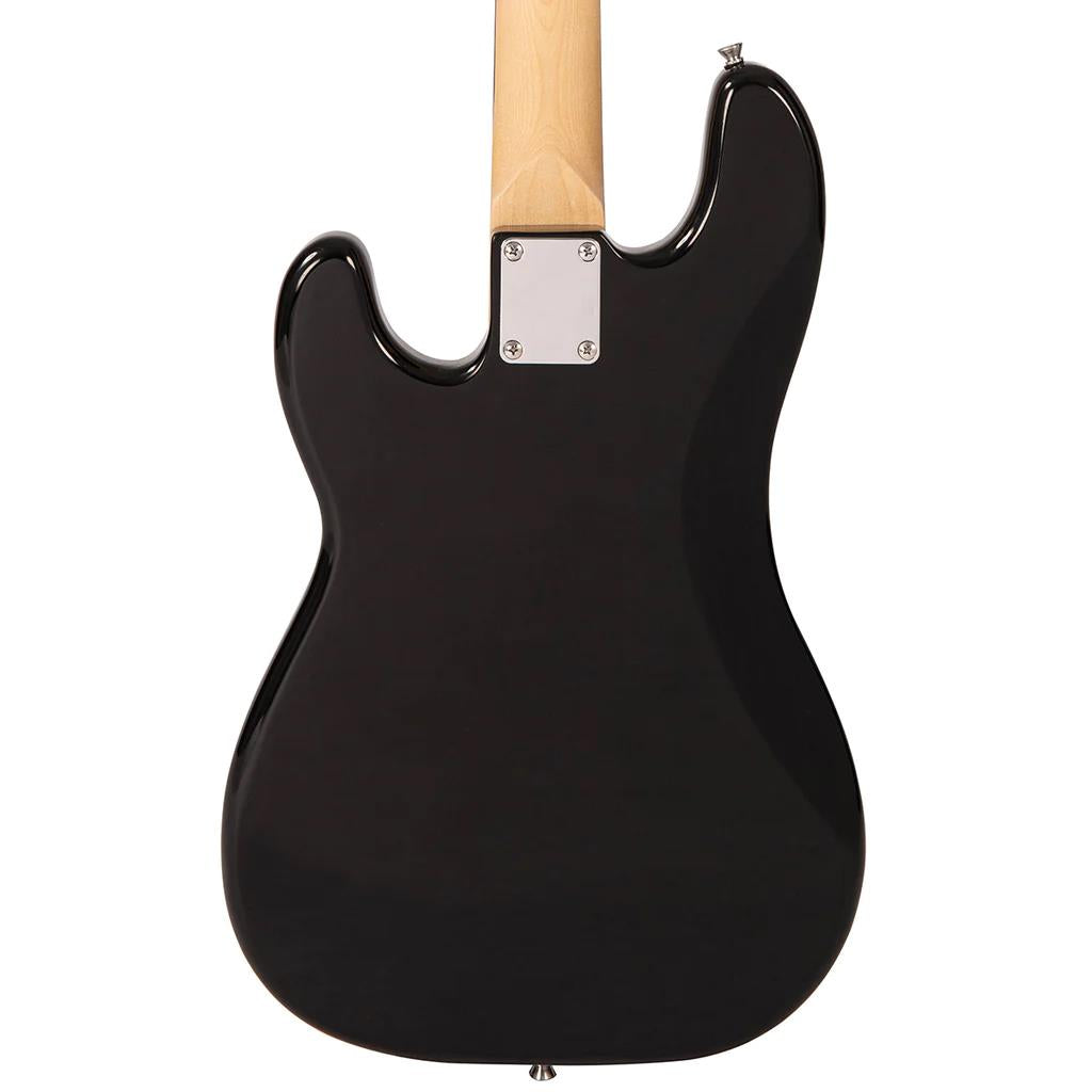 Vintage V40 Coaster Bass Guitar Pack - Gloss Black
