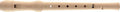 Stagg Maple soprano recorder with baroque fingering