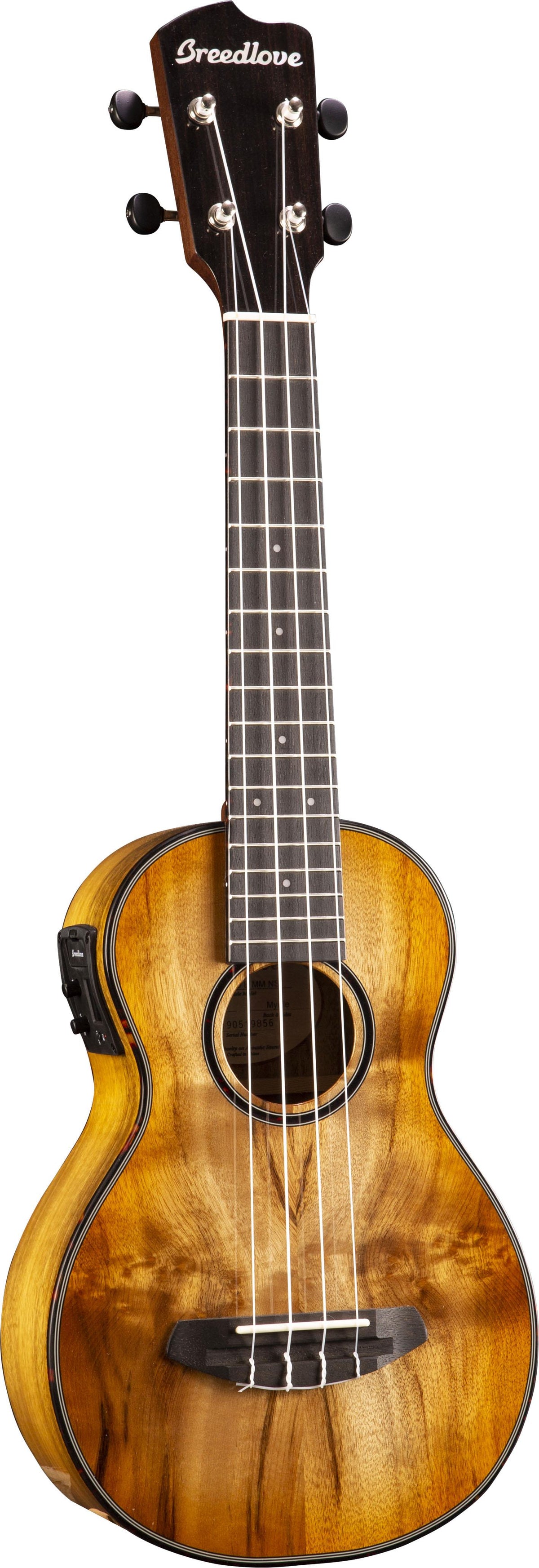Breedlove Lu'au Concert Ukulele CE - Myrtyl Wood Natural Shadow