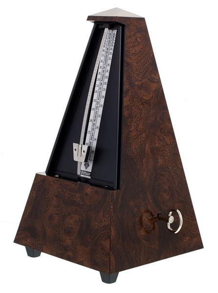 Wittner Designer Series No Bell - Burr Walnut