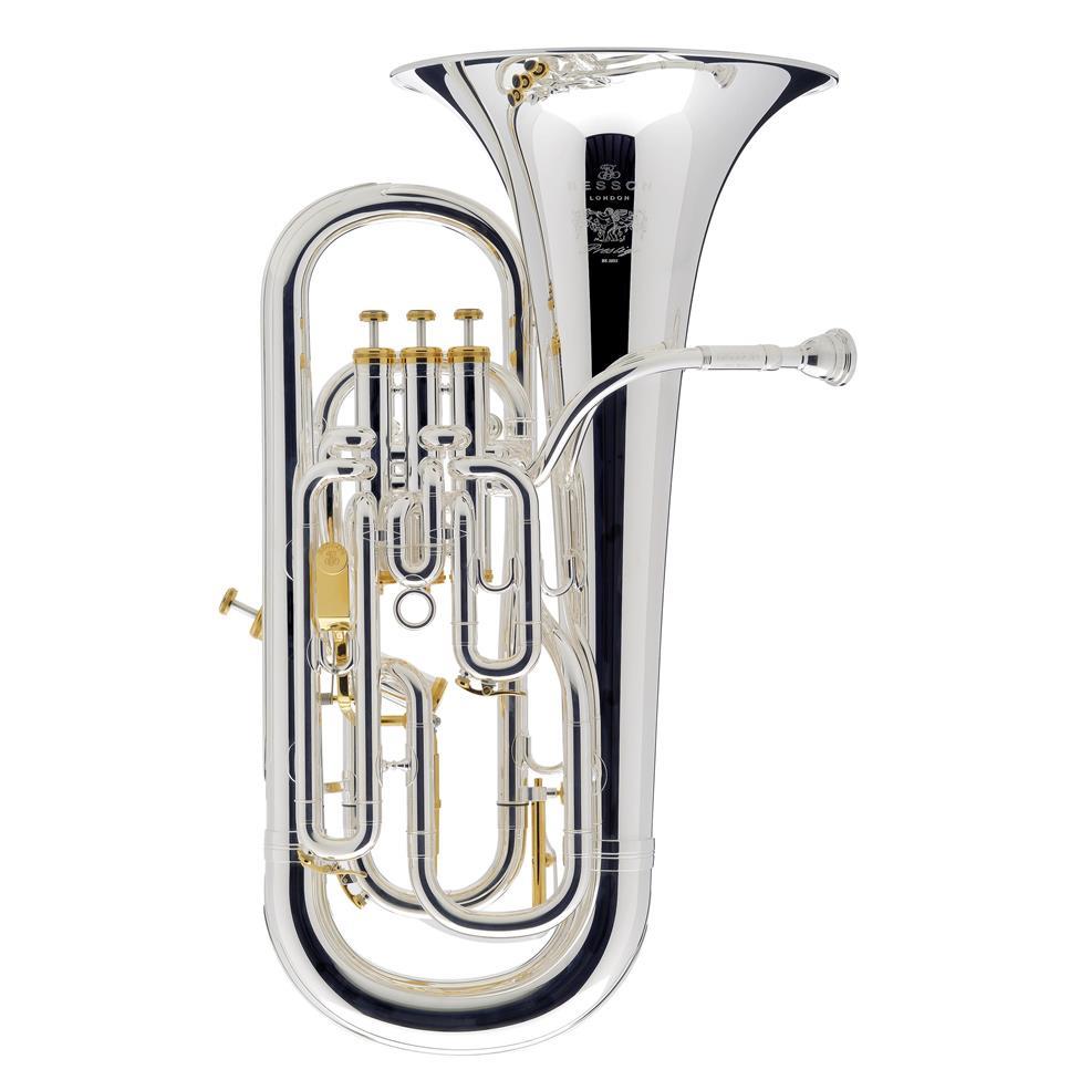 Besson BE2052-2-0 Prestige Euphonium in Silver Plate