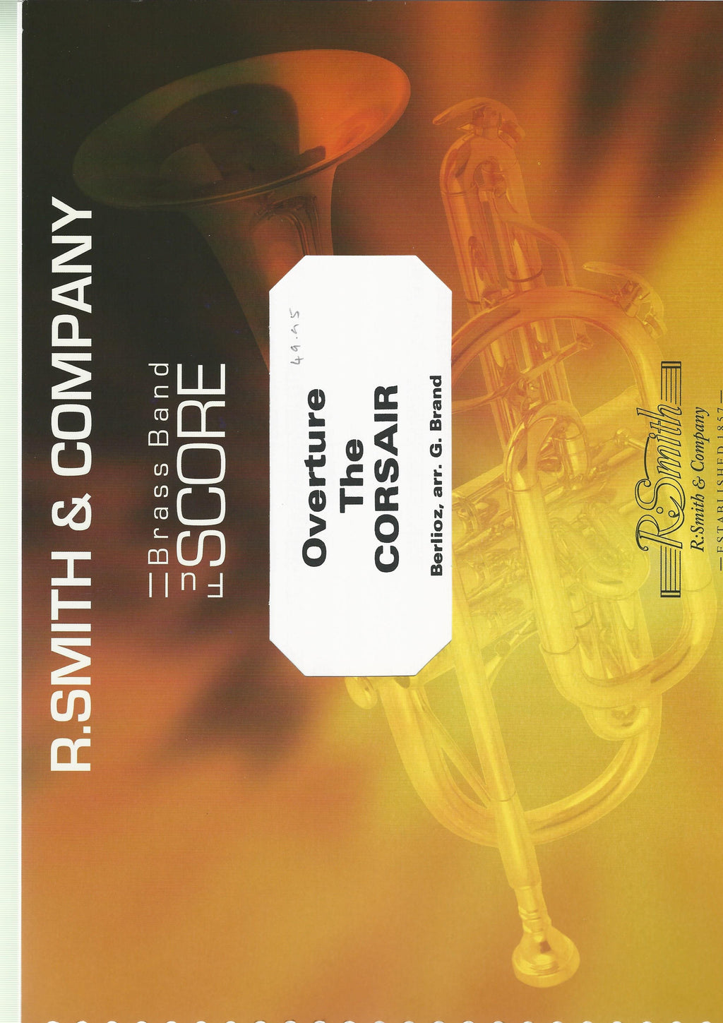 Overture The Corsair for Brass Band - Berlioz, arr. G. Brand