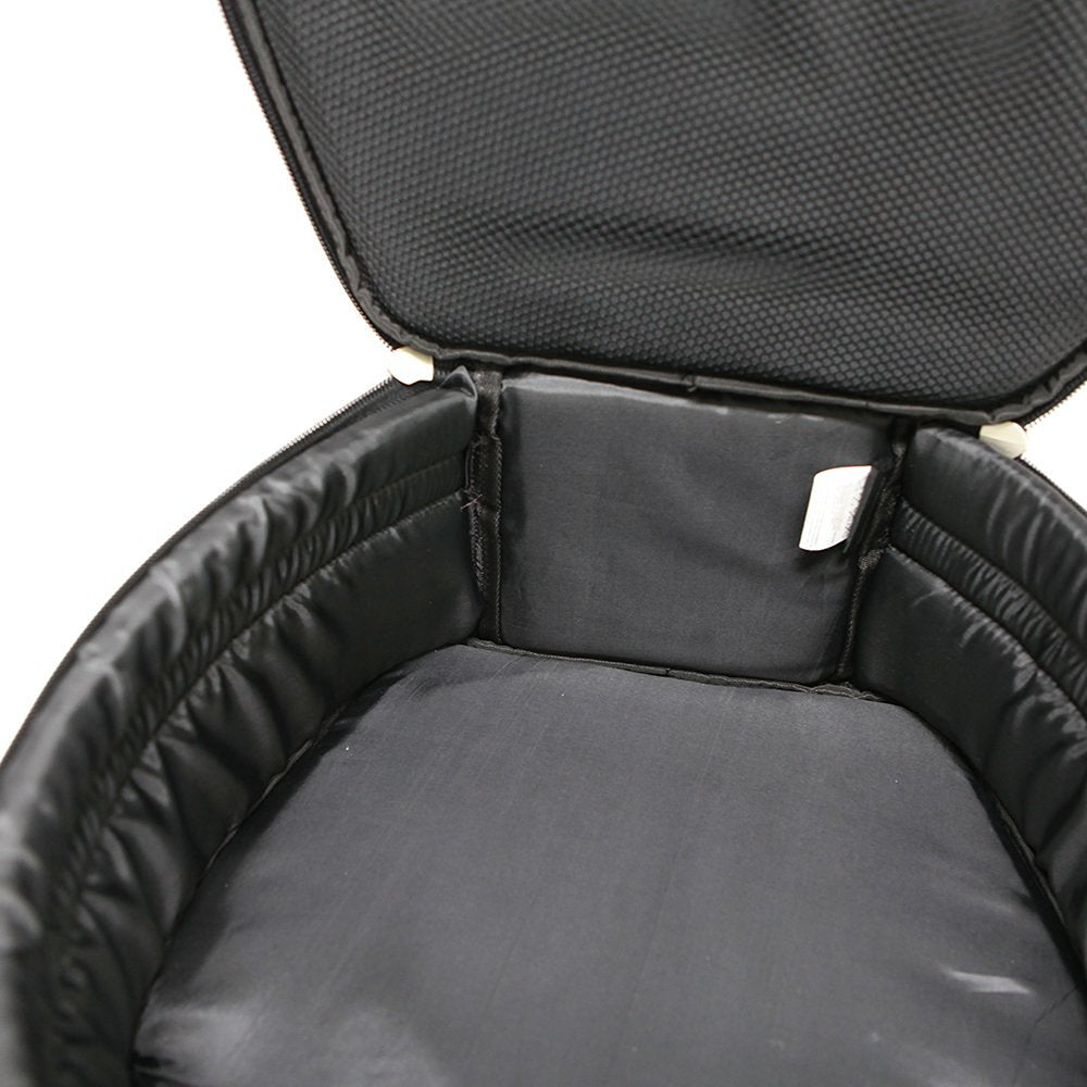 Attitude Busker Snare Drum Bag 14cm - Black and Red