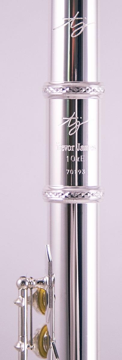 Trevor James 10x Flute Outfit - CS 925 Silver Lip Plate and Riser