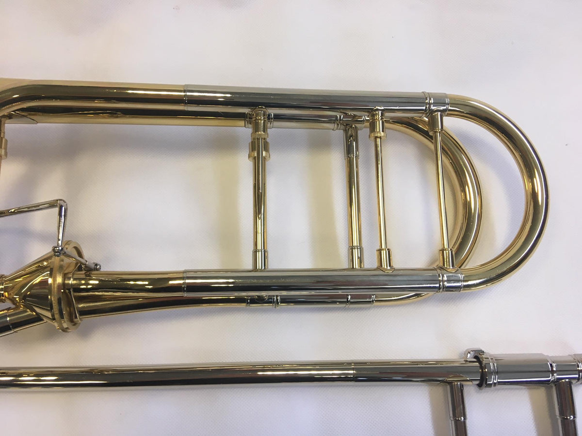 Huashen Bb/F Trombone with Thayer Type Valve, Open Wrap, Lacquer