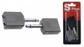 Stagg One-piece adaptor - 2 x stereo phone jacks to 1 x mono phone plug