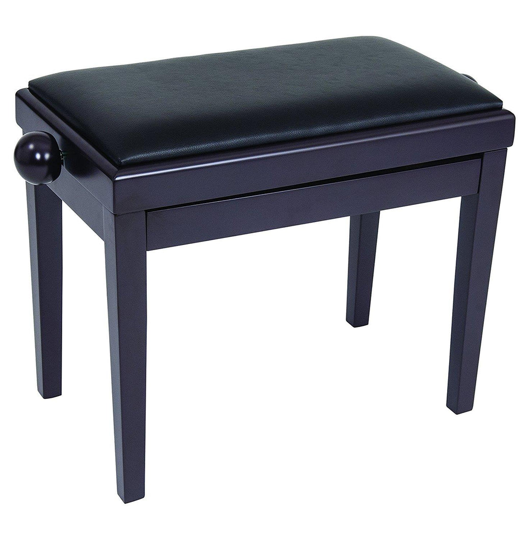 Kinsman Adjustable Piano Bench - Satin Black