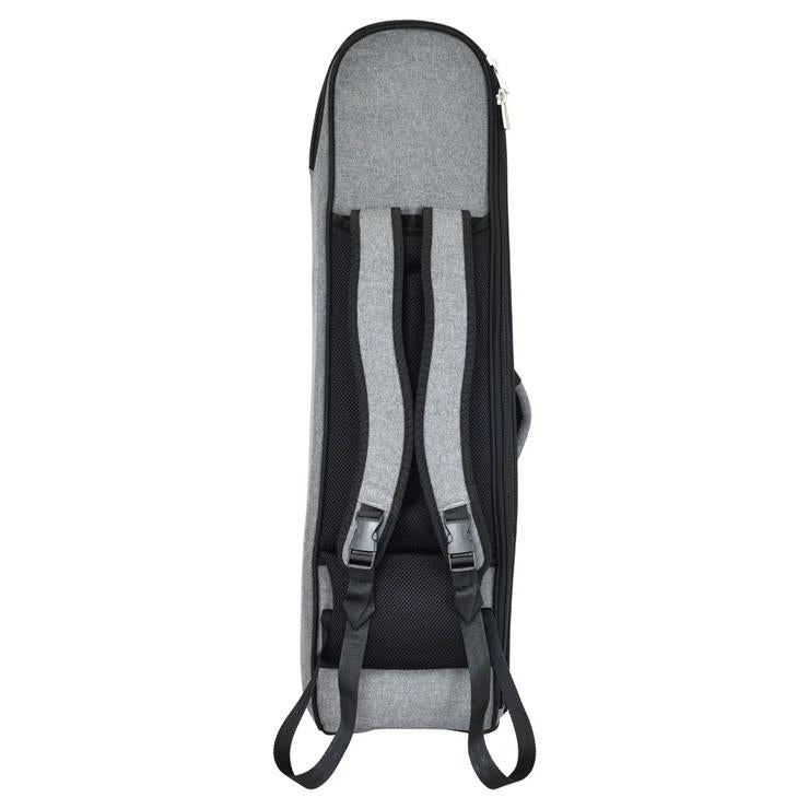 Tom & Will Tenor Trombone Gig Bag - Grey with Red Interior