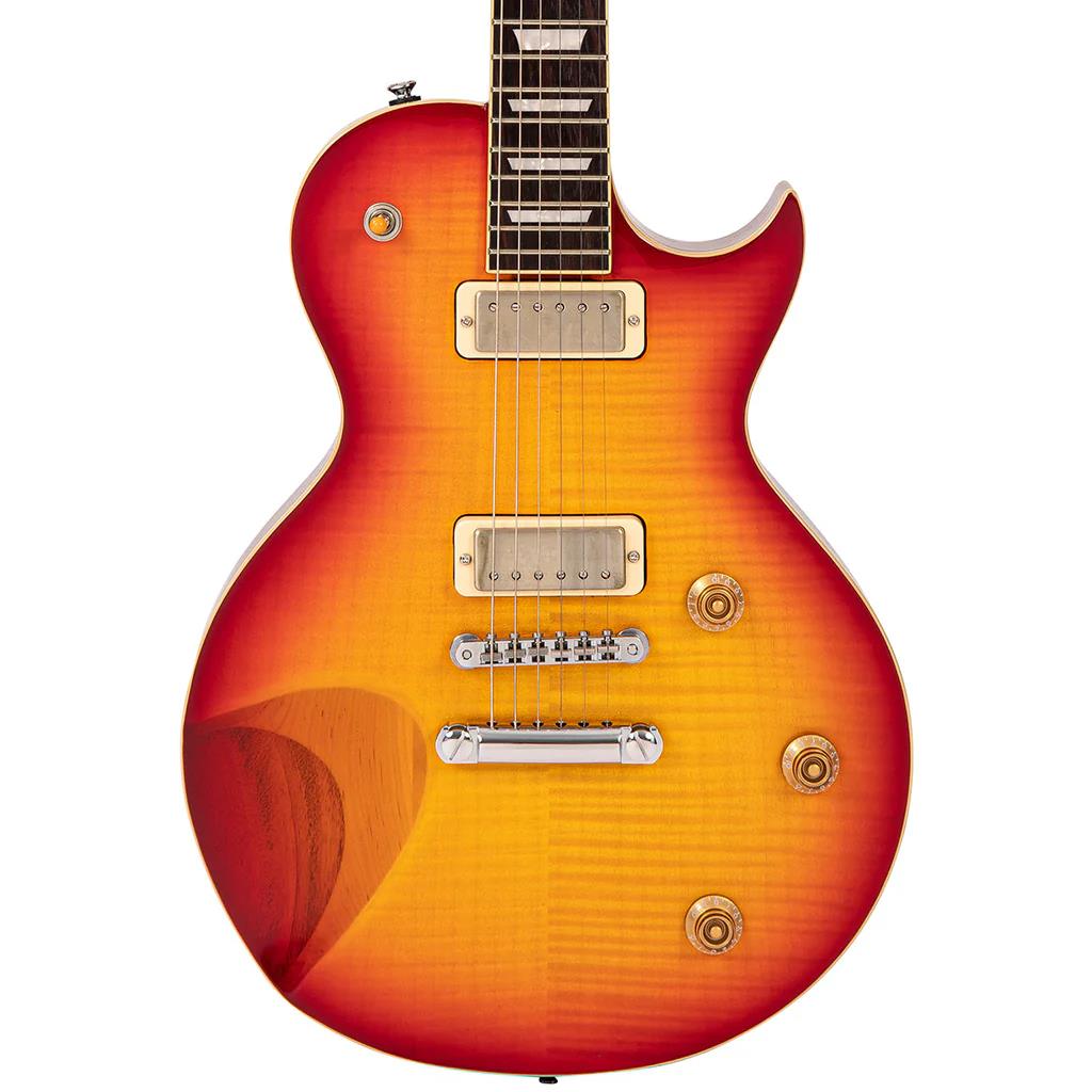 Fret King Custom Eclat Guitar - Flamed Cherry Sunburst