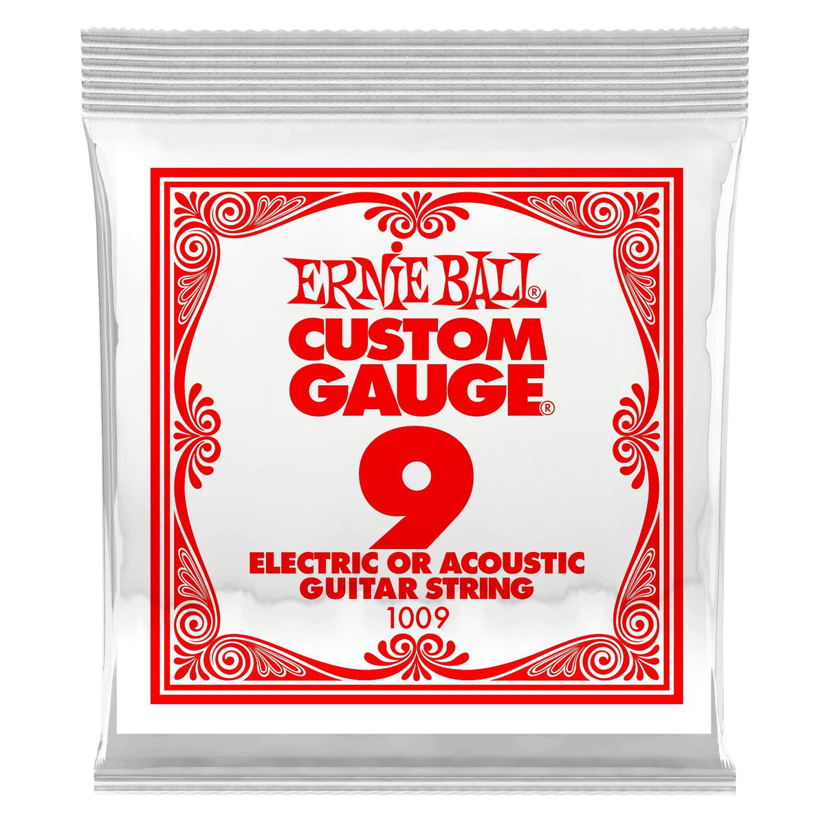 Ernie Ball .009 Plain Ball End Single String