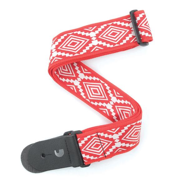 2 inch Jacquard Guatemalan Red Strap