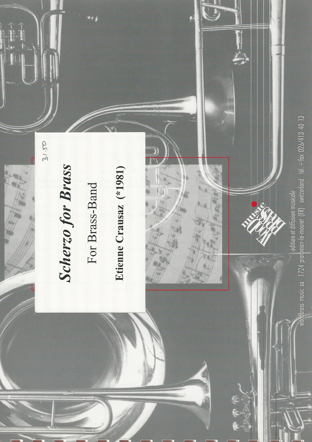 Scherzo for Brass Band - Etienne Crausaz
