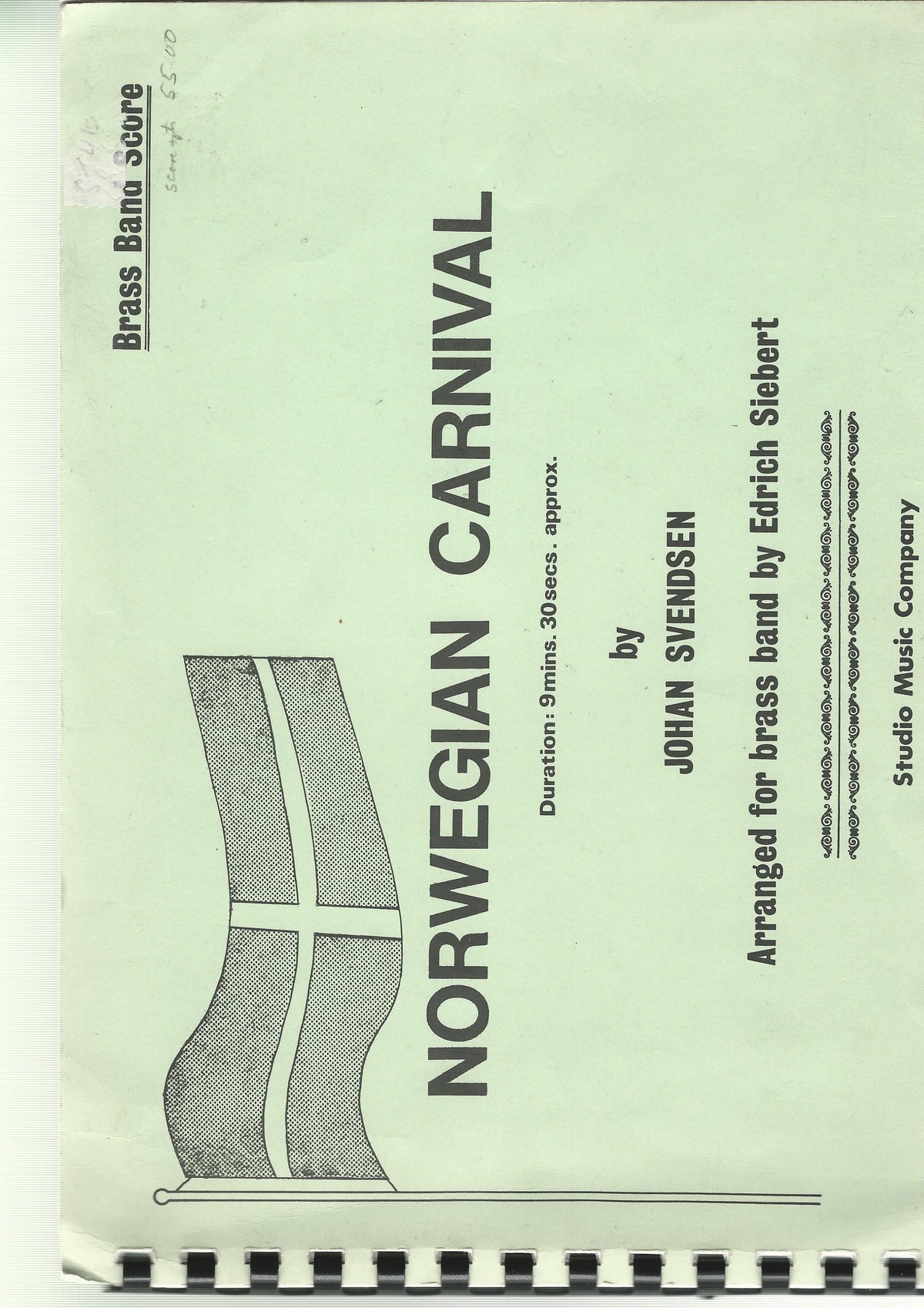 Norwegian Carnival for Brass Band - Johan Svendsen arr. Edrich Siebert